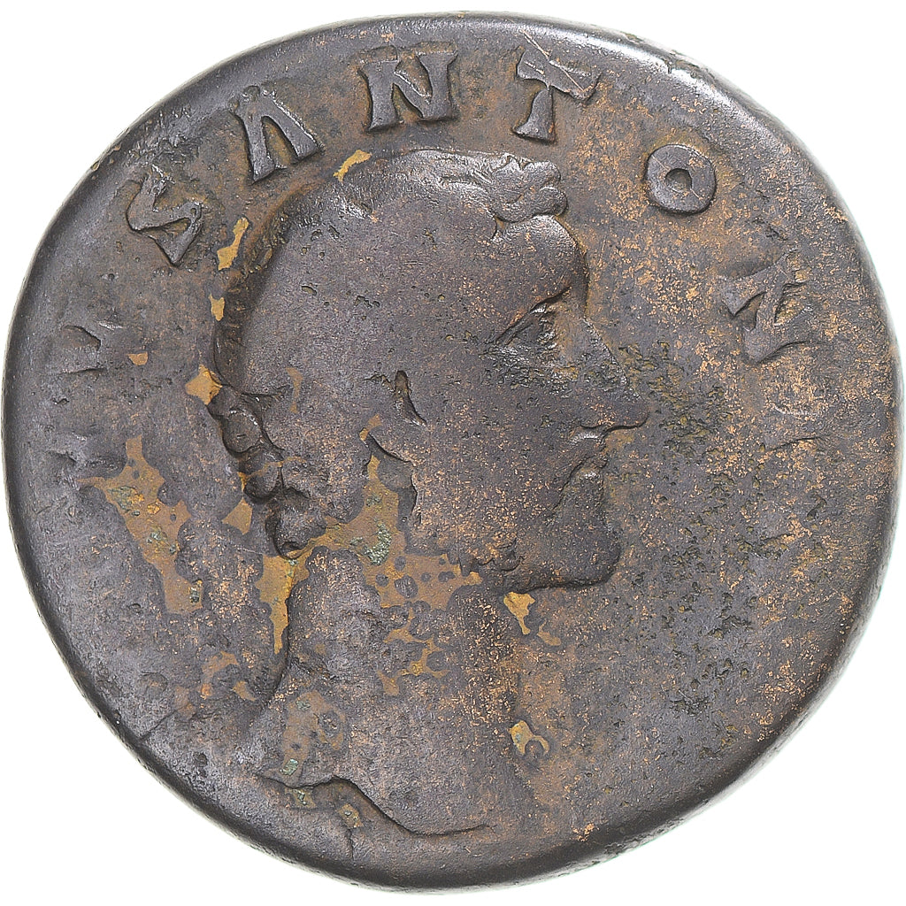 minca,
Divus Antoninus Pius,
Sestertius