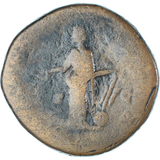 minca,
crispina,
Sestertius
