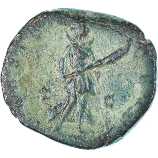 minca,
Diva Faustína II.
Sestertius