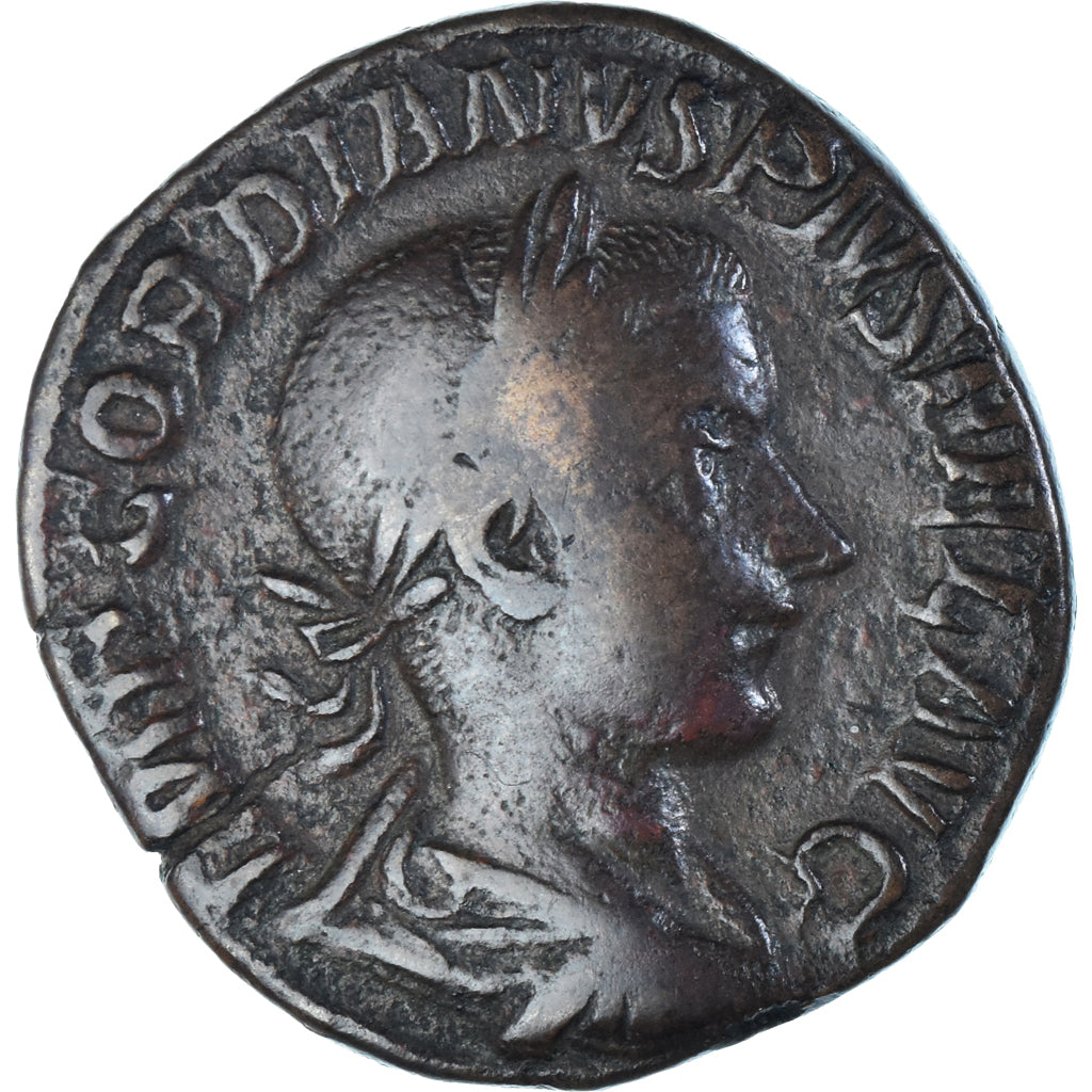 minca,
Gordius III,
Sestertius