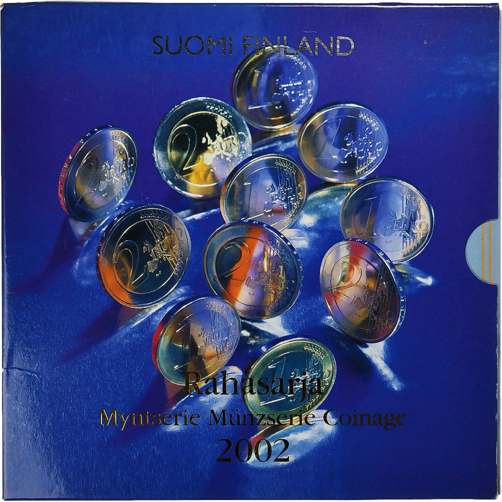 Fínsko,
Setze 1 ct. - 2 eurá + Jeton,
2002