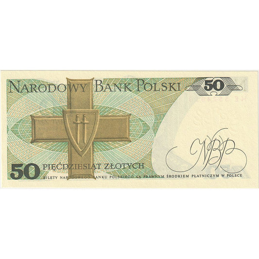 bankovka,
Poľsko,
50 zlotých