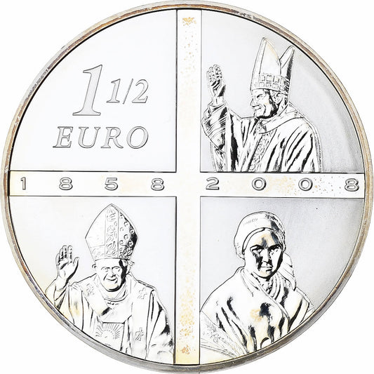 Francúzsko,
1-1/2 eura,
Lurdy