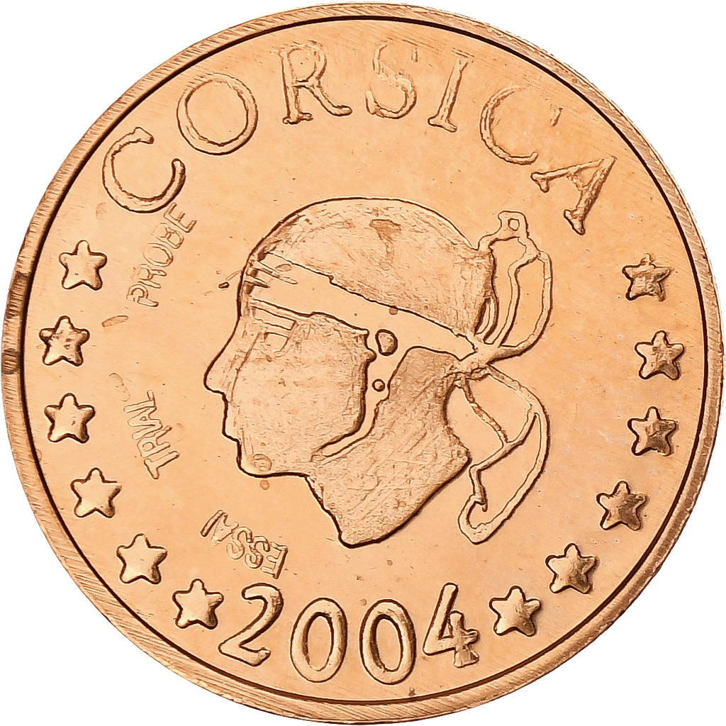 Francúzsko,
Korzika,
2 euro centy