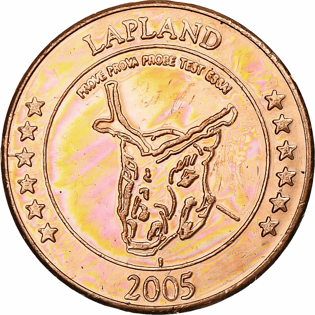 Fínsko,
Laponsko,
2 euro centy