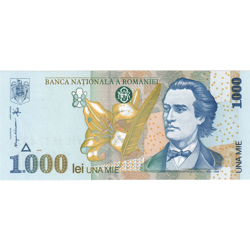 bankovka,
Rumunsko,
1000 lei