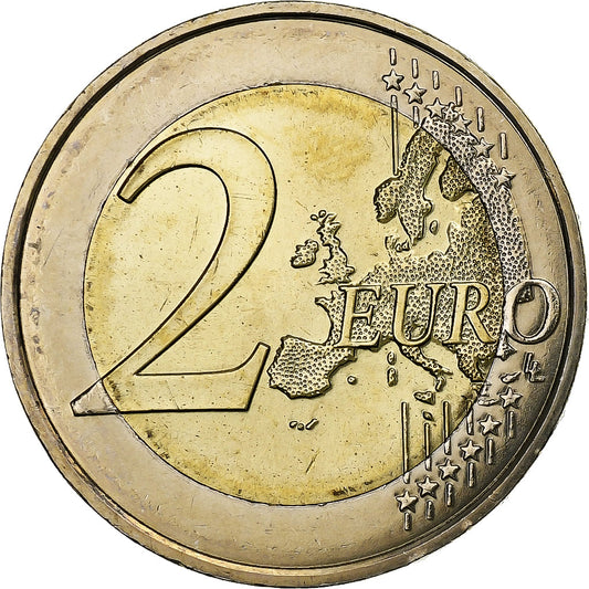Francúzsko,
2 eurá,
Elyzejská zmluva