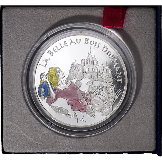 Francúzsko,
1-1/2 eura,
La Belle au bois ruht