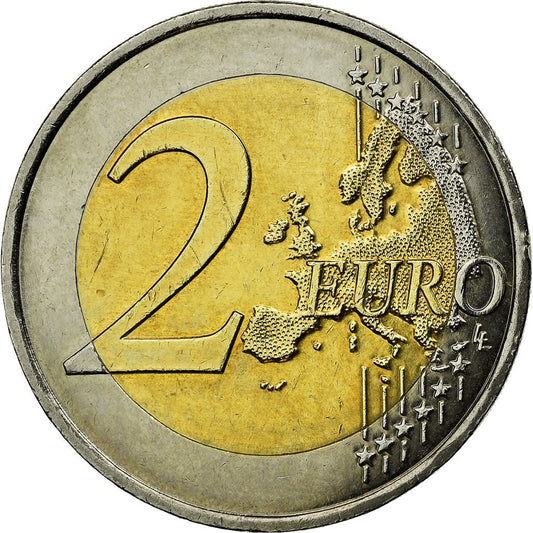 Francúzsko,
2 eurá,
Francúzsko-nemecké priateľstvo