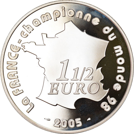 Francúzsko,
1-1/2 eura,
Majstrovstvá sveta FIFA