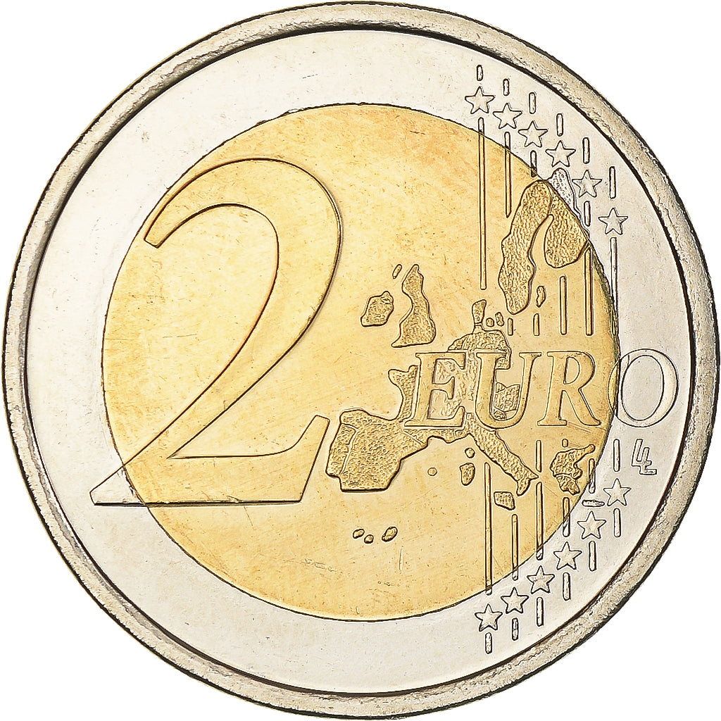 Fínsko, 
  
  2 eurá, 
  
  60. Jahrestag