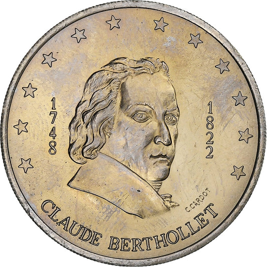 Francúzsko,
 
 2 eurá,
 
 Annecy – Claude Berthollet