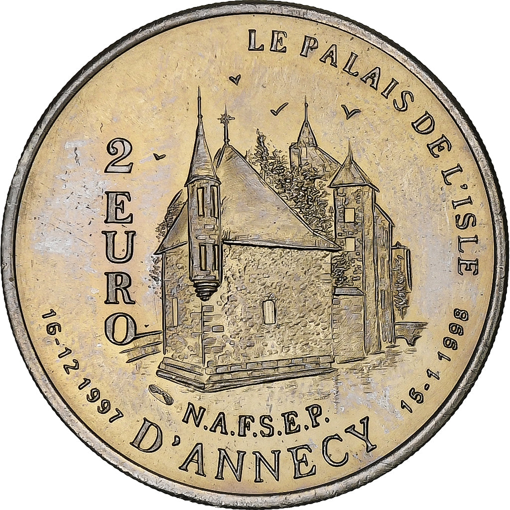 Francúzsko,
 
 2 eurá,
 
 Annecy – Claude Berthollet