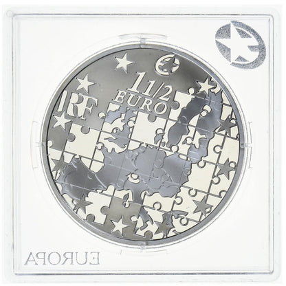 Francúzsko, 
  
  1-1/2 eura, 
  
  Erweiterung der European Union