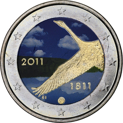 Fínsko, 
  
  2 eurá, 
  
  Fínska banka