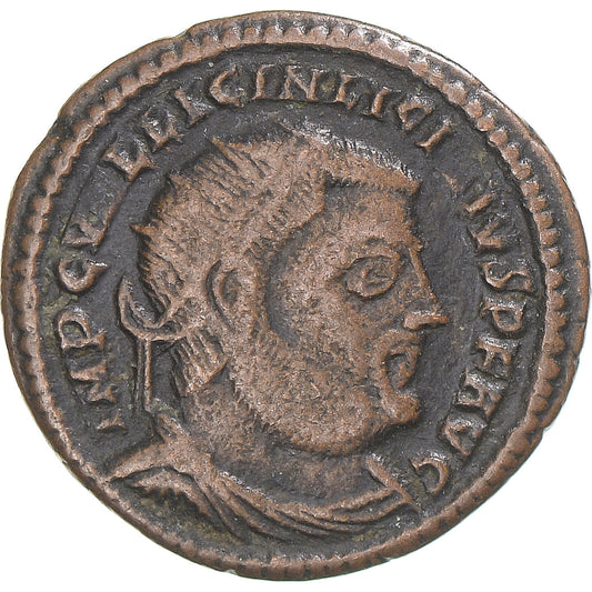 minca,
 
 Licinius I.
 
 Zlomok Æ
