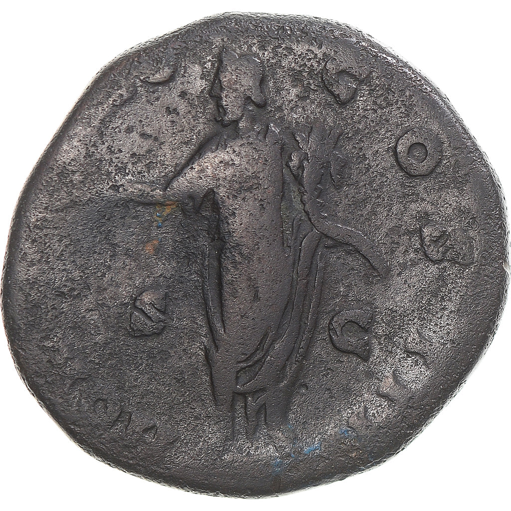 Antoninus Pius 
  
  sestertius, 
  
  145-161