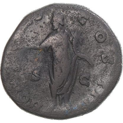 Antoninus Pius 
  
  sestertius, 
  
  145-161
