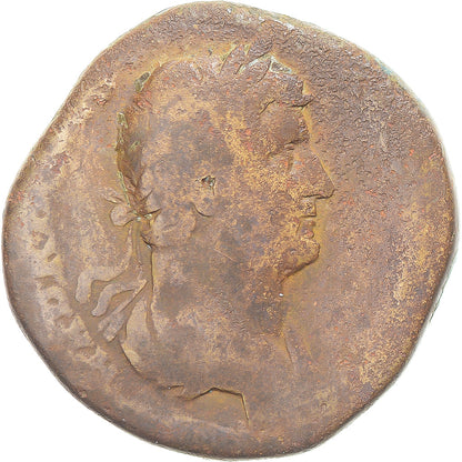 minca,
 
 Hadrian,
 
 Sestertius