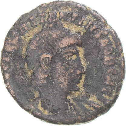 minca, 
  
  Constantius II. 
  
  Follis