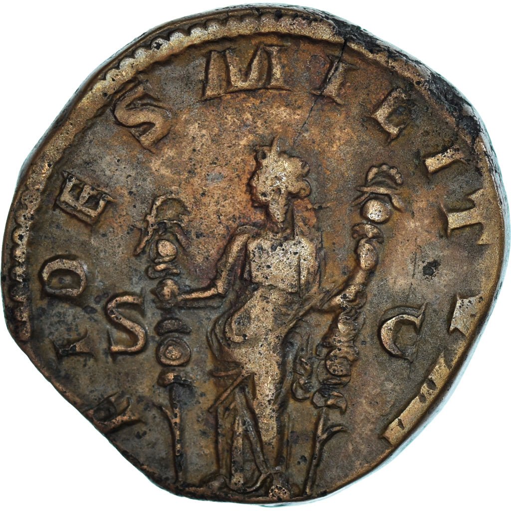 minca,
 
 Filip I.
 
 Sestertius