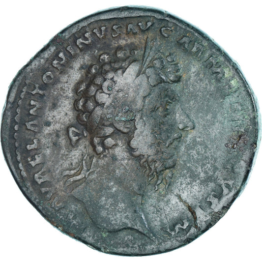 minca,
 
 Marcus Aurelius,
 
 Sestertius