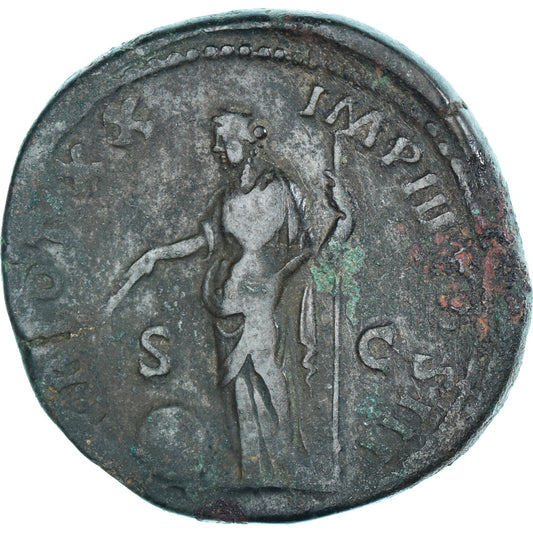 minca,
 
 Marcus Aurelius,
 
 Sestertius
