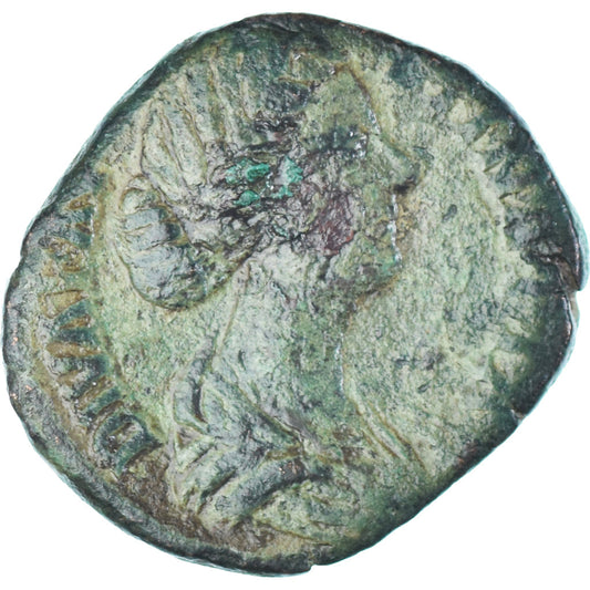 minca,
 
 Diva Faustína II.
 
 Sestertius