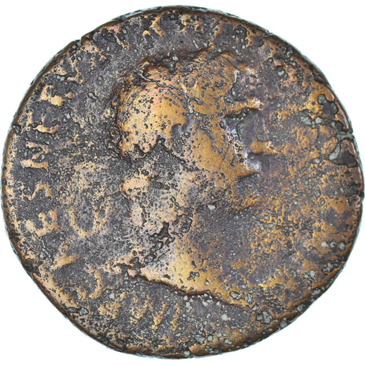 minca,
 
 Trajan,
 
 Sestertius
