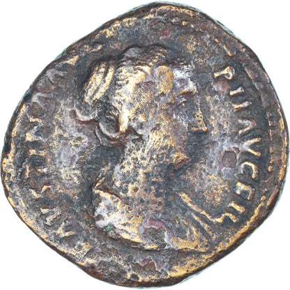 minca,
 
 Faustína II.
 
 Dupondius