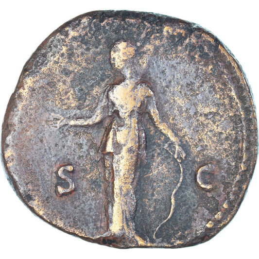 minca,
 
 Faustína II.
 
 Dupondius