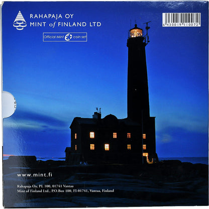 Fínsko, 
  
  Setze 1 ct. - 2 eurá, 
  
  2006
