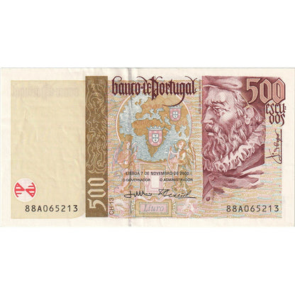 Portugalsko, 
  
  500 escudo, 
  
  2000-11-07
