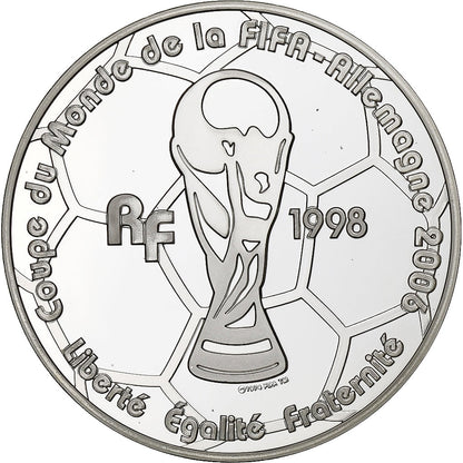Francúzsko, 
  
  1 1/2 eura, 
  
  La France – Championne du monde 98