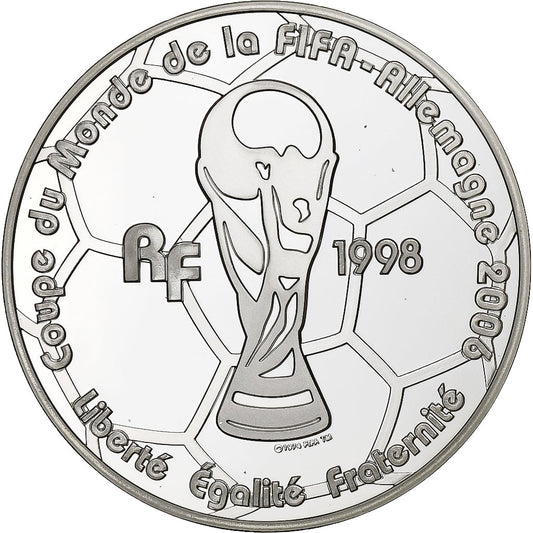 Francúzsko, 
  
  1 1/2 eura, 
  
  La France – Championne du monde 98