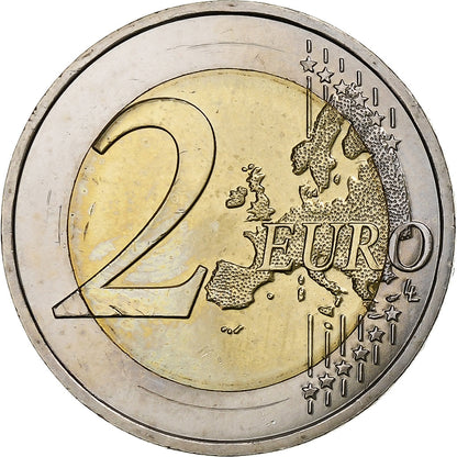 Francúzsko,
 
 2 eurá,
 
 Friedena
