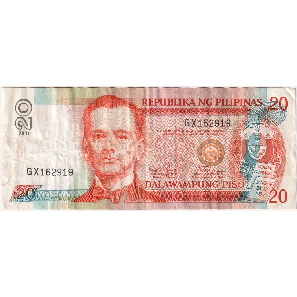 Filipíny, 
  
  20 Pisa, 
  
  VF (30-35)