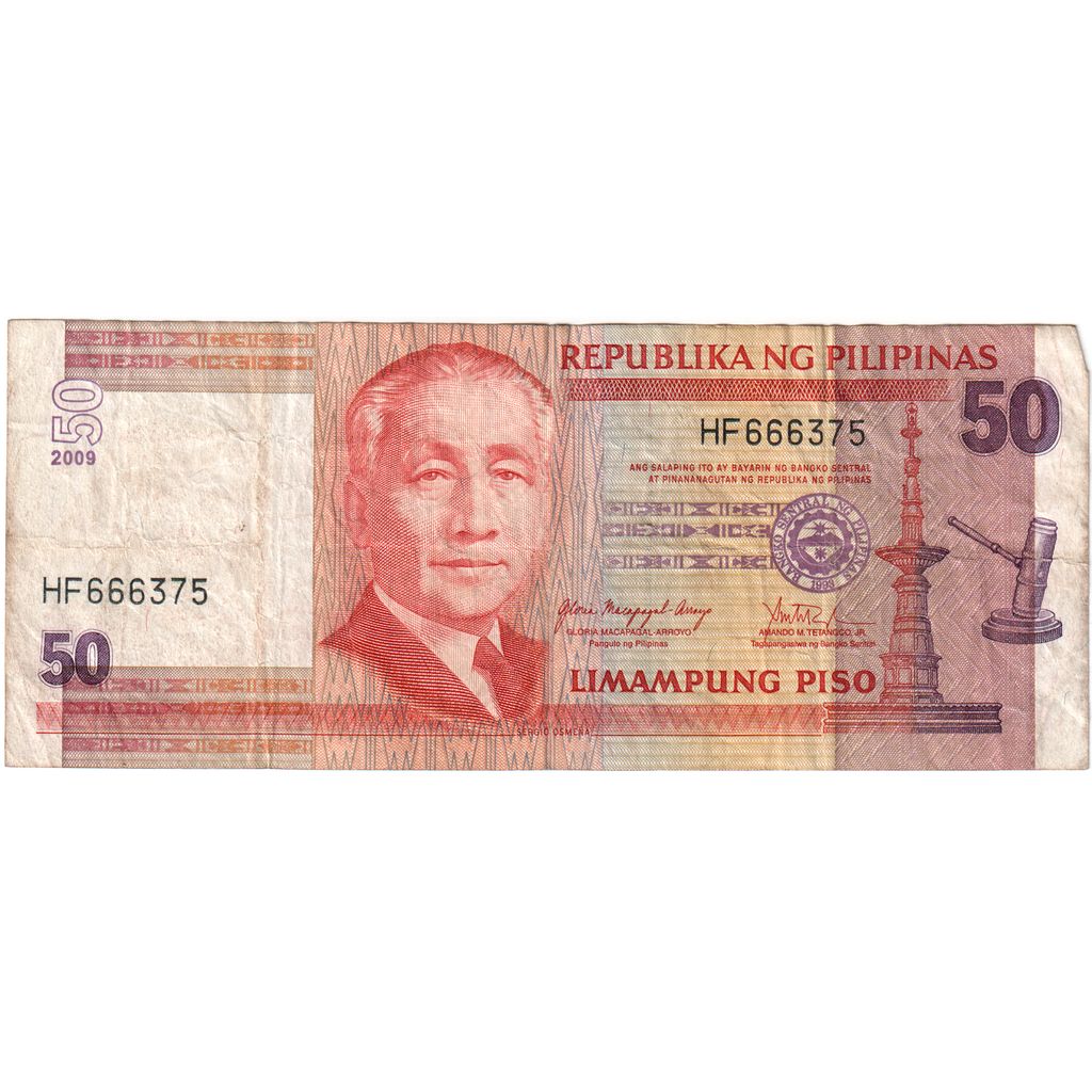 Filipíny,
 
 50 späť,
 
 2009