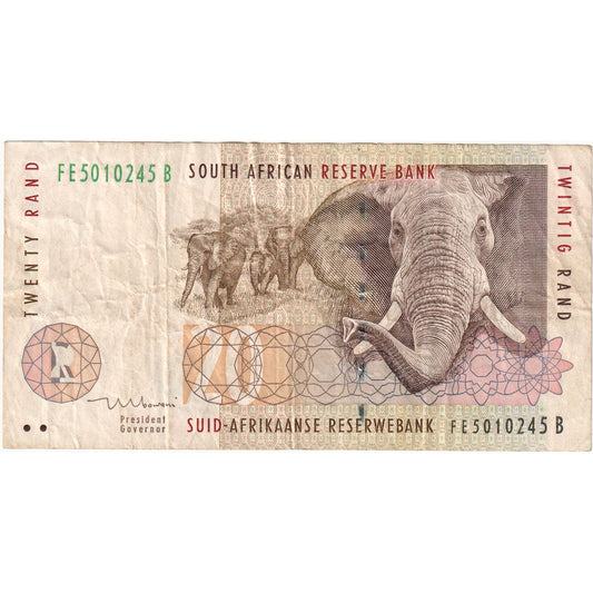 Južná Afrika,
 
 20 randov,
 
 VF (30-35)