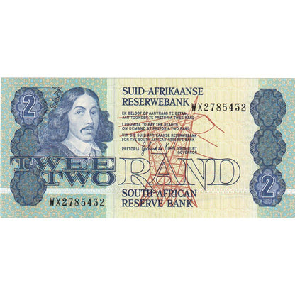Južná Afrika,
 
 2 Rand,
 
 UNC(65-70)