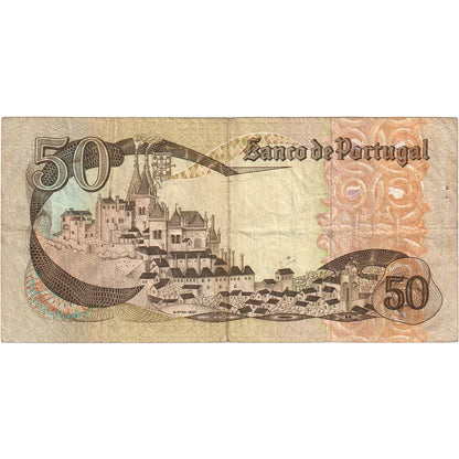 Portugalsko, 
  
  50 escudo, 
  
  28. mája 1968