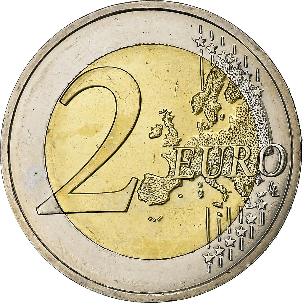 Francúzsko,
 
 2 eurá,
 
 Euro 2002-2012