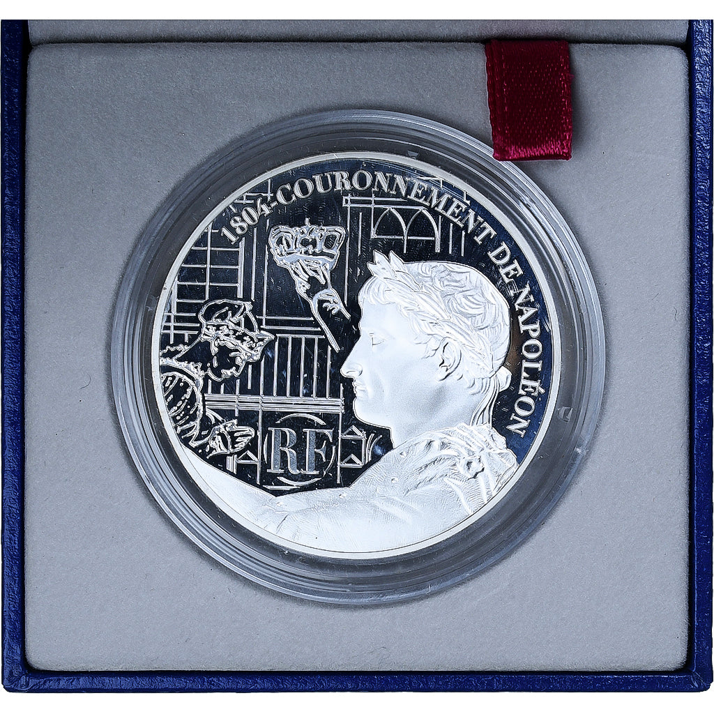 Francúzsko, 
  
  1-1/2 eura, 
  
  Dvojsté výročie korunovácie Napoleona Iera
