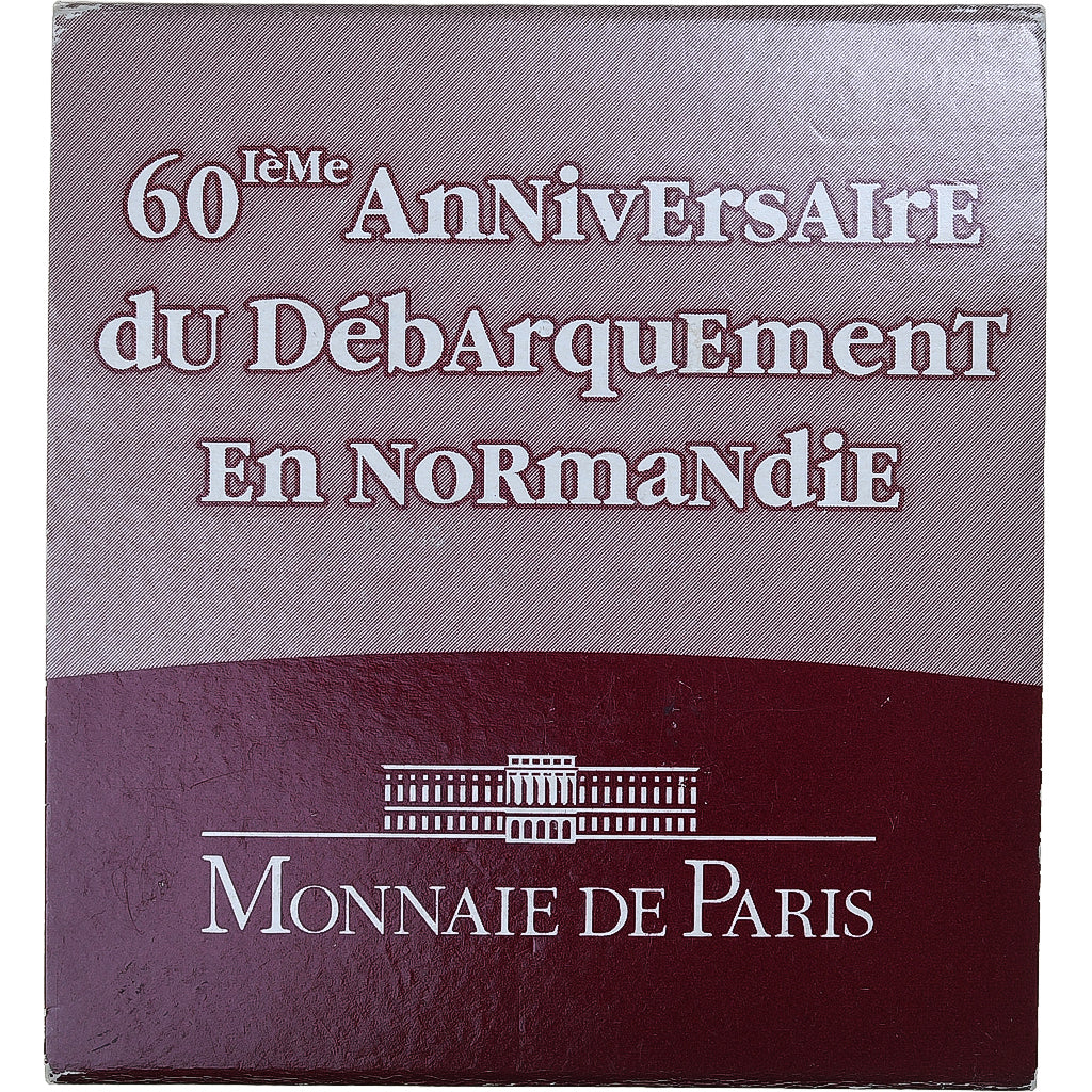 Francúzsko, 
  
  1-1/2 eura, 
  
  60. Jahrestag