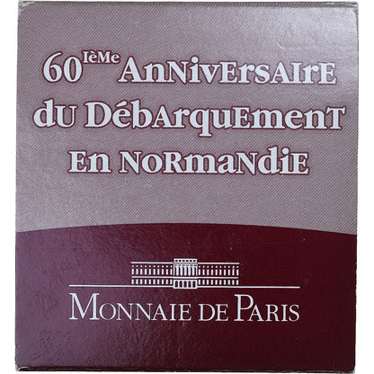 Francúzsko, 
  
  1-1/2 eura, 
  
  60. Jahrestag