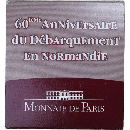 Francúzsko, 
  
  1-1/2 eura, 
  
  60. Jahrestag