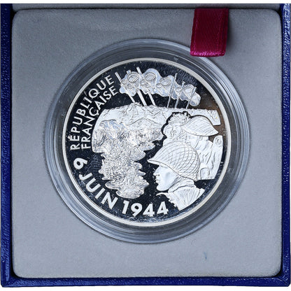 Francúzsko, 
  
  1-1/2 eura, 
  
  60. Jahrestag