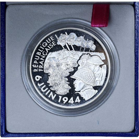 Francúzsko, 
  
  1-1/2 eura, 
  
  60. Jahrestag