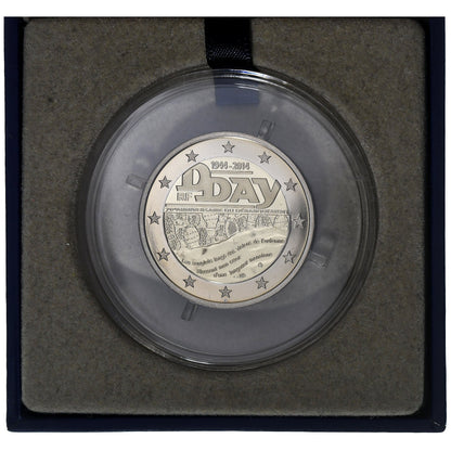 Francúzsko, 
  
  2 eurá, 
  
  70. Jahretag des Débarquements