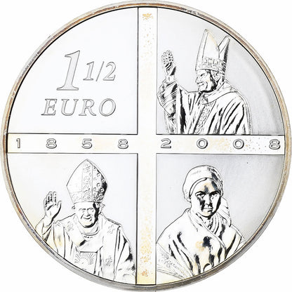 Francúzsko,
 
 1-1/2 eura,
 
 Lurdy